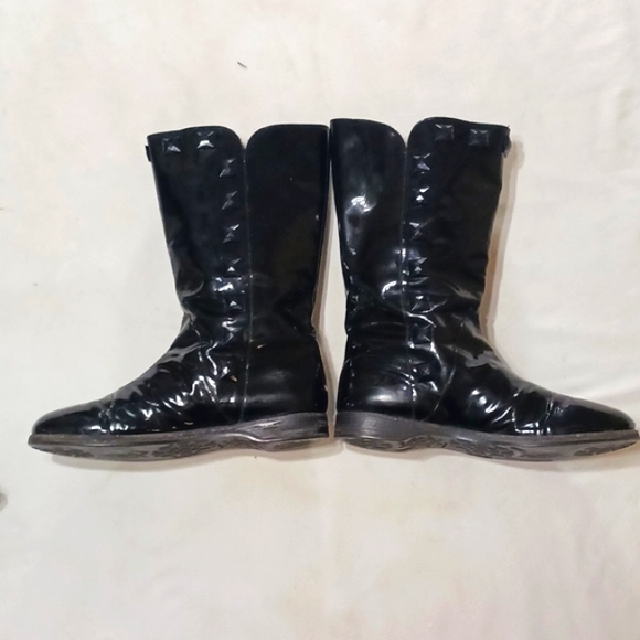 Jimmy Choo Patent Leather Boots - Picture 7 of 16